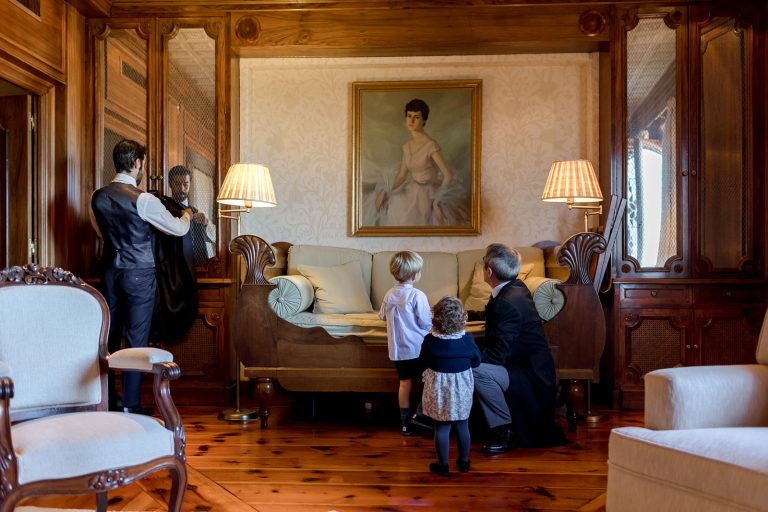 preparativos de boda con dos fotógrafos